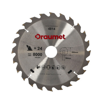 DRAUMET Tarcza widiowa 200x30 24 1,6 2,2