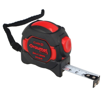 DRAUMET PREMIUM Miara zwijana 3 m x 16 mm I klasa dokładności