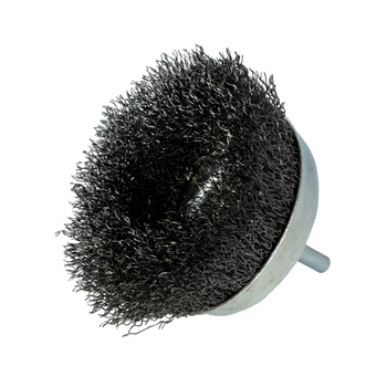 DRAUMET Szczotka doczołowa stalowa z trzpieniem 100 25