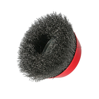 DRAUMET Szczotka doczołowa stalowa z gwintem M14 120 30