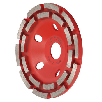 DRAUMET Tarcza diamentowa do szlifowania 125mm podwójny segment