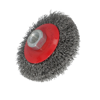 DRAUMET Szczotka kątowa stalowa z gwintem M14 100 20