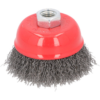 DRAUMET Szczotka doczołowa stalowa z gwintem M14 80 20