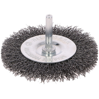 DRAUMET Szczotka tarczowa stalowa z trzpieniem 80 mm