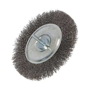 FASTER TOOLS Szczotka tarczowa, trzpień stalowa 150 30