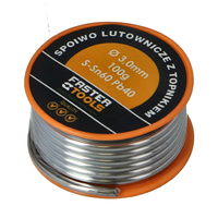 FASTER TOOLS cyna z kalafonią 100g 3,0mm