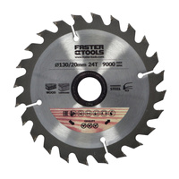 FASTER TOOLS Tarcza widiowa do cięcia drewna 130 x 20 24 1,8 1,3