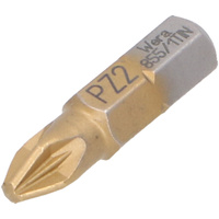 WERA Bit krzyżowy tytanowy TiN PZ PZ 2 25