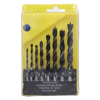 BRENAR Wiertła do drewna 3-4-5-6-7-8-9-10