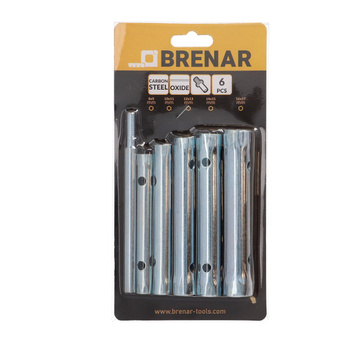 BRENAR klucze rurowe 6cz. 8-17mm