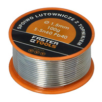 FASTER TOOLS cyna z kalafonią 100g 1,5mm