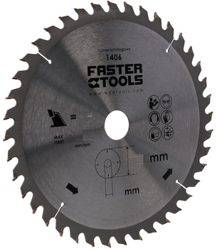 FASTER TOOLS Tarcza tnąca 30x250mm