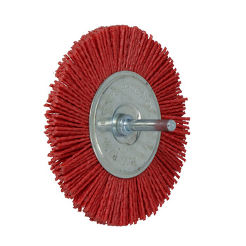 FASTER TOOLS Nylonowa szczotka tarczowa z trzpieniem 100