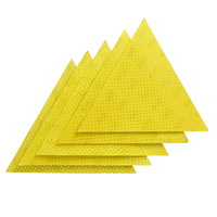DRAUMET papier ścierny perforowany trójkątny 285mm gr. 240 - 5szt.