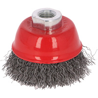 DRAUMET Szczotka doczołowa stalowa z gwintem M14 60 20