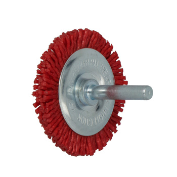 FASTER TOOLS Nylonowa szczotka tarczowa z trzpieniem 50