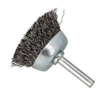 DRAUMET Szczotka doczołowa stalowa z trzpieniem 40 mm