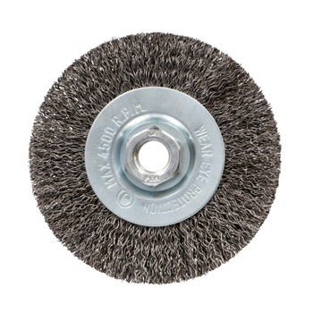 DRAUMET Szczotka tarczowa stalowa z gwintem M14 100 mm