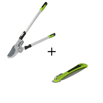 Zestaw FORESTER PREMIUM Nożyce do żywopłotu ze wspomaganiem 760mm + FORESTER Piła do gałęzi 180 mm
