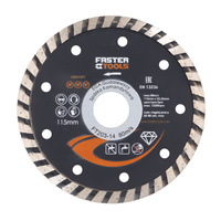 FASTER TOOLS Tarcza diamentowa TURBO 115 x 2,0