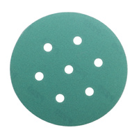 FASTER TOOLS papier ścierny z rzepem zielony 125mm gr. 220 5szt.