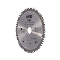 FASTER TOOLS Tarcza widiowa do cięcia drewna 210 x 30 60 2,0 1,6