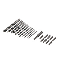 FASTER TOOLS wiertła do drewna z bitami 21szt.