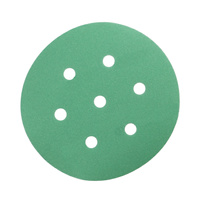 FASTER TOOLS papier ścierny z rzepem zielony 125mm gr. 1000 5szt.