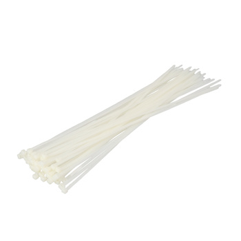 FASTER TOOLS opaska zaciskowa nylonowa biała 450x5,1mm 50szt.