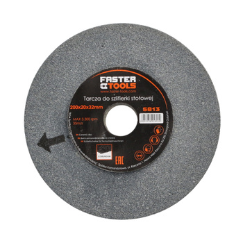 FASTER TOOLS tarcza do szlifierki stołowej 200x20x32mm