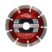 DRAUMET PREMIUM Tarcza diamentowa segmentowa 125