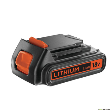 Black&Decker Bateria Li-ion 18 Volt 1,5 Ah