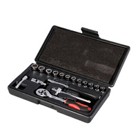 DRAUMET Klucze nasadowe 17cz. 1/4"