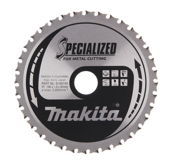 Makita Tarcza do piły Specialized 185x30 mm, 36 ZB-09743