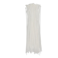 FASTER TOOLS opaska zaciskowa nylonowa biała wielokrotnego użytku 250x3,6mm 50szt.