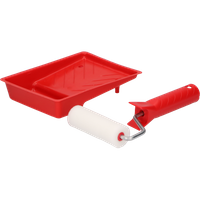 DRAUMET M wałek 35x10 + kuweta + uchwyt do wałka metal