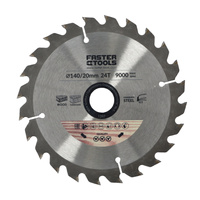 FASTER TOOLS Tarcza widiowa do cięcia drewna 140 x 20 24 1,8 1,3