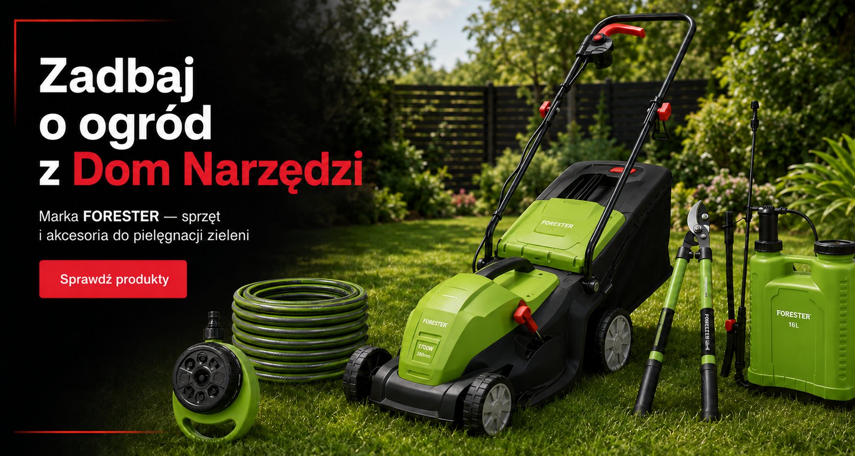 Zadbaj o ogród z Dom Narzędzi - sprawdź produkty