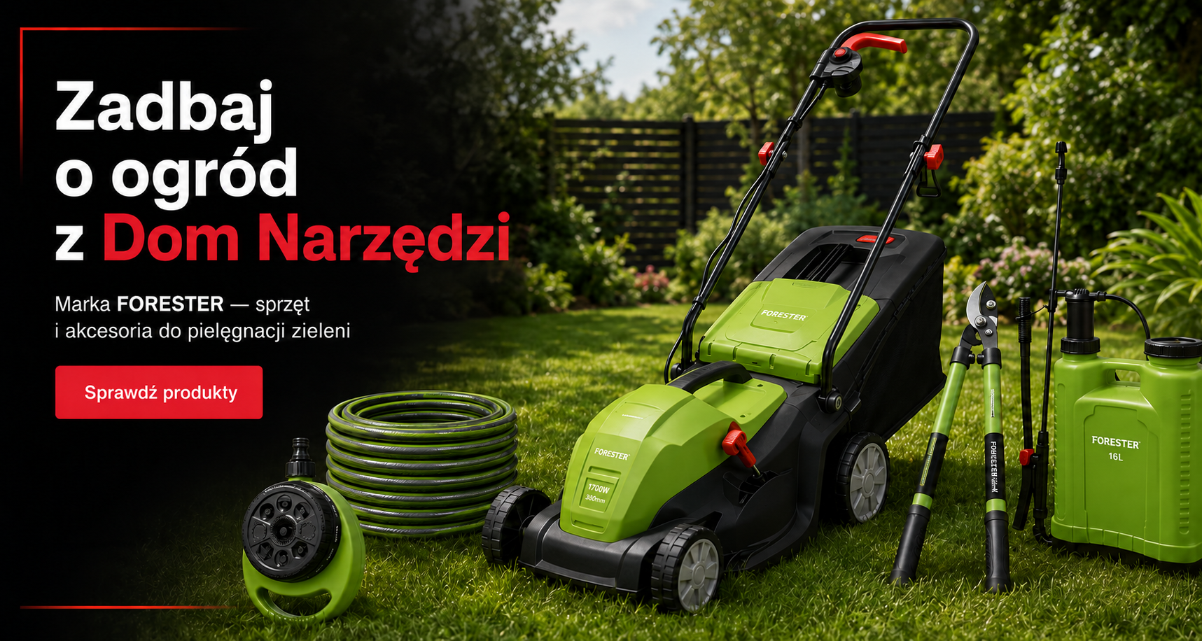 Zadbaj o ogród z Dom Narzędzi - sprawdź produkty