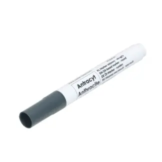 FASTER TOOLS F– marker olejowy antracytowy, okrągła końcówka