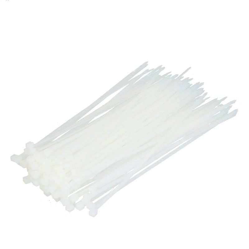 FASTER TOOLS – opaski zaciskowe nylonowe białe 200 × 3,6 mm, 100 szt.