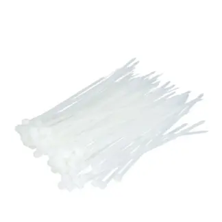 FASTER TOOLS – opaska zaciskowa nylonowa biała 150 × 3,6 mm, 100 szt.