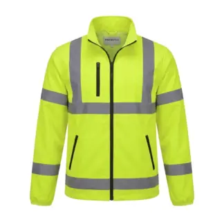 PROTECT2U – kurtka SOFTSHELL odblaskowa XL