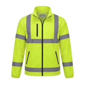 PROTECT2U – kurtka SOFTSHELL odblaskowa XL